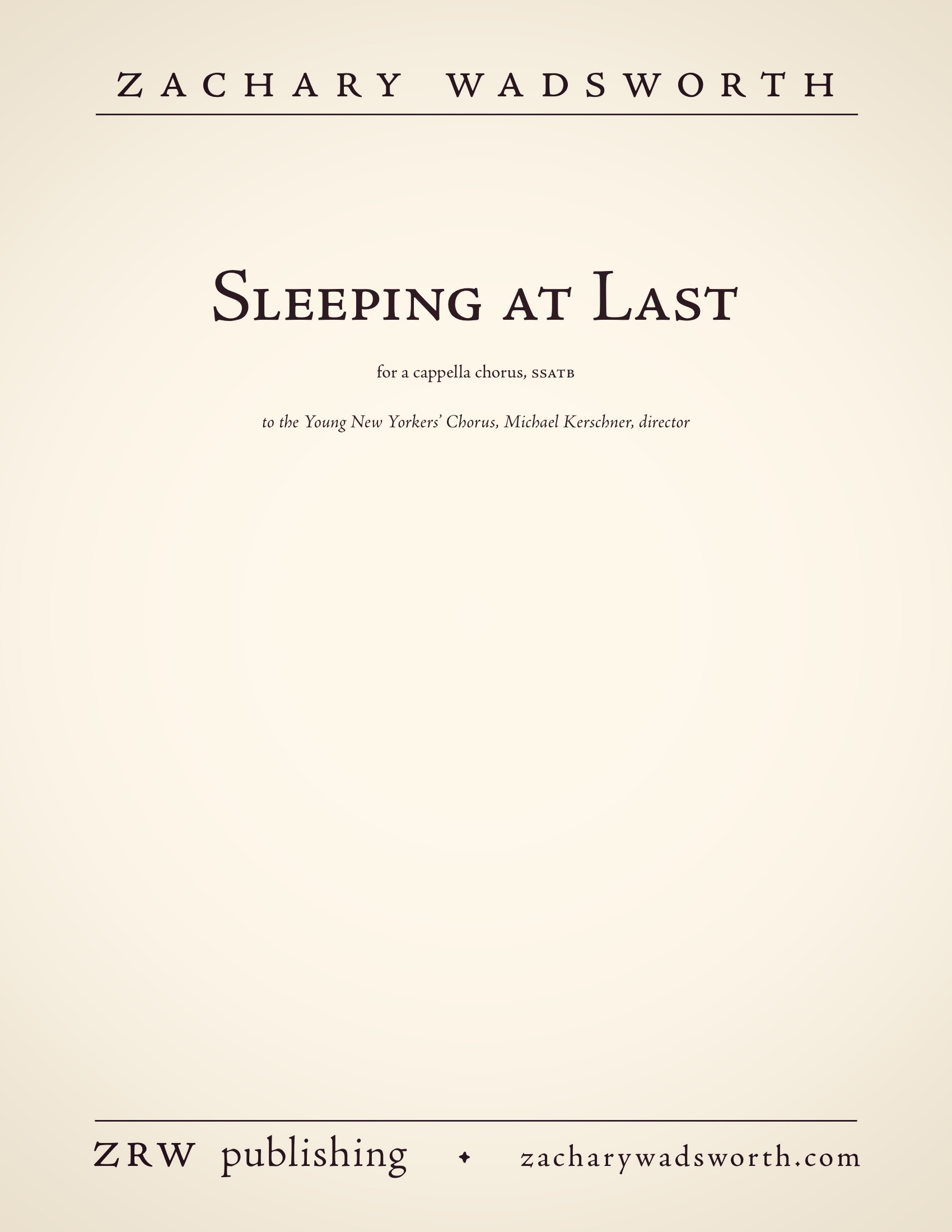 Sleeping at Last — Zachary Wadsworth